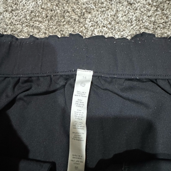 Lululemon Black Jogger Pants - Picture 2 of 2